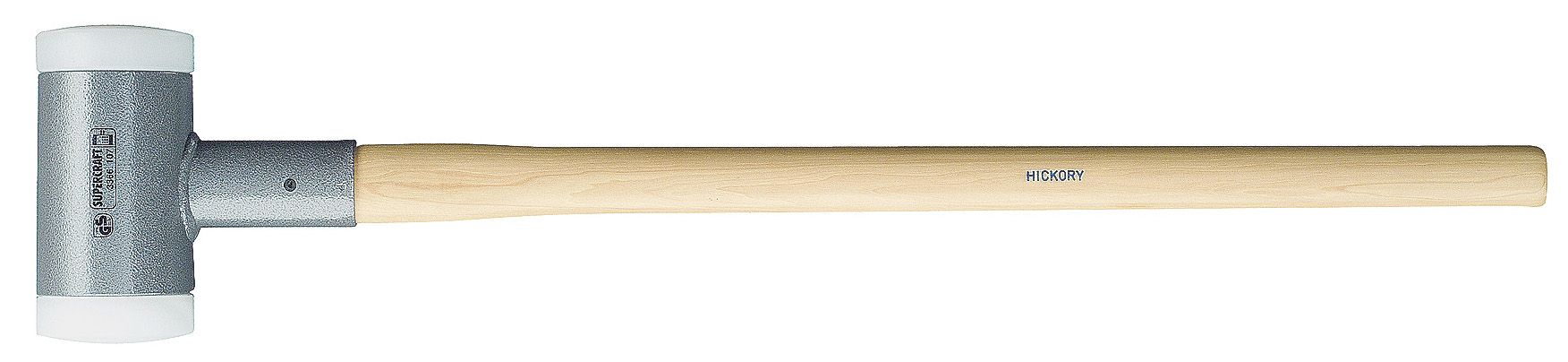 Mallo anti rebote mango madera Supercraft Ø 80 mm