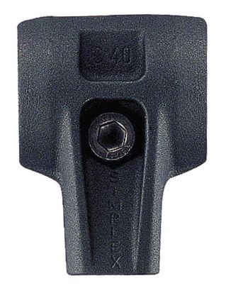 Cuerpo de acero fundido reforzado para maza Simplex Ø 40 mm