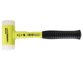 Maza anti rebote metálico amarillo Supercraft Ø 30 mm