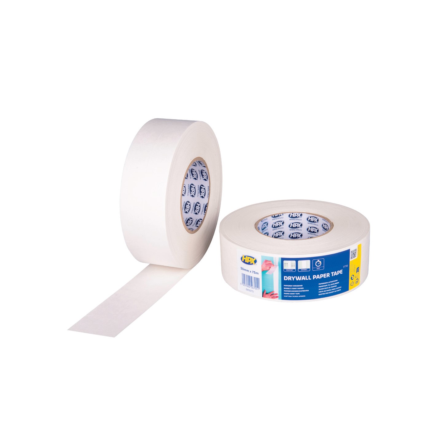 Cinta de papel para juntas Drywall 7710