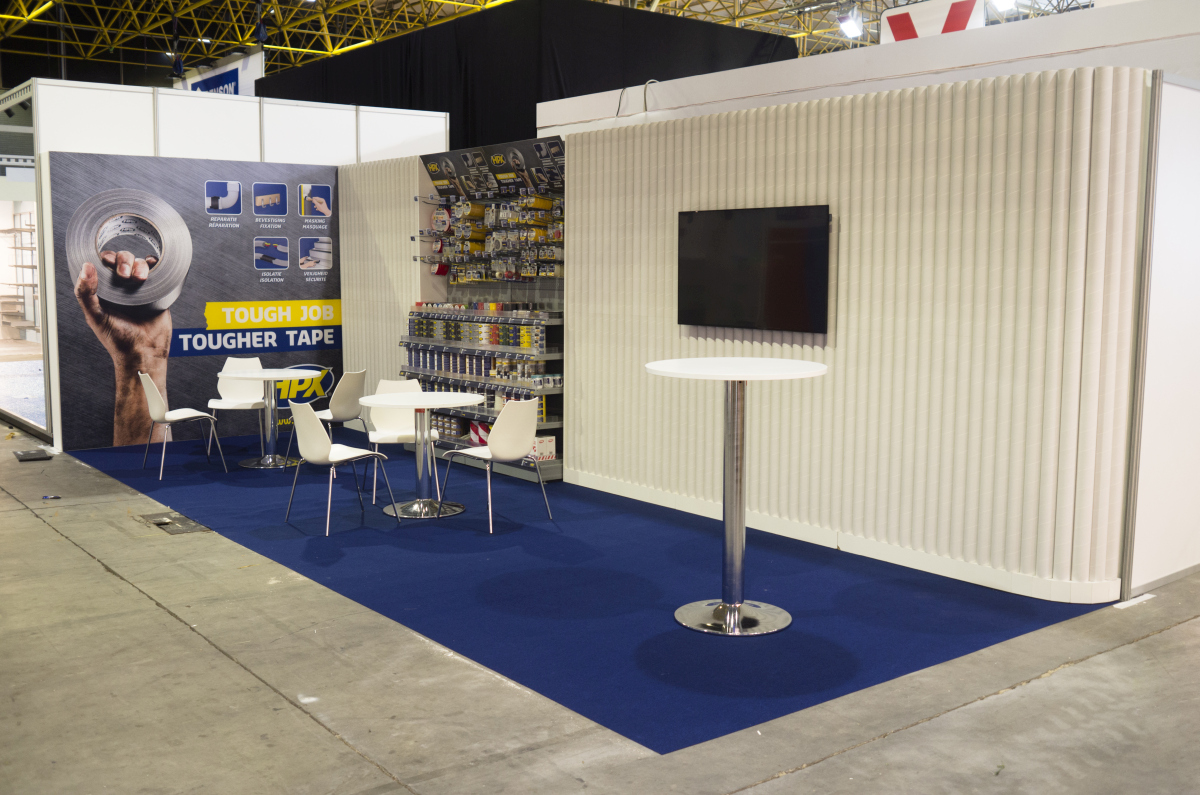 Cinta doble cara removible Expo Carpet 1400