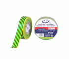 Cinta aislante PVC VDE 52100 Amarillo/Verde (19mm x 20m)