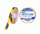 Cinta antideslizante Safety Grip Amarillo/Negro (25mm x 18m)