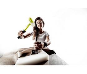 Maza anti rebote amarilla fluorescente  SuperCraft