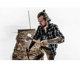 Maza anti rebote mango madera SuperCraft