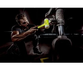 Maza anti rebote amarilla fluorescente  SuperCraft