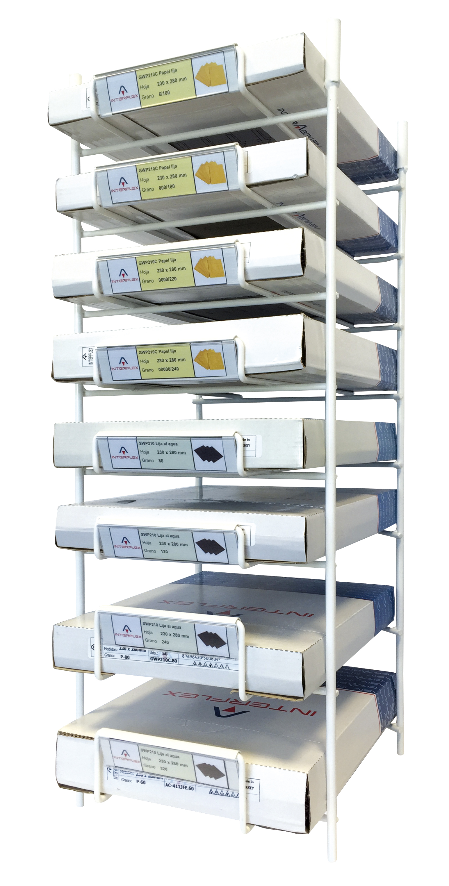 Expositor para pliegos 8 E