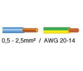 Herramienta de corte, pelado, torsión y crimpación de cables QUADRO Plus