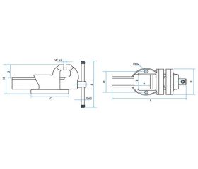 Tornillo de banco CASTILLO