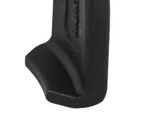 Pata de extractor de rodamientos mecánico para espacios angostos con regulación rápida y uña estrecha