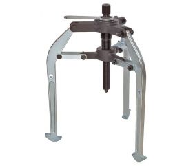 Extractor de rodamientos tres patas Alligator con ganchos de extracción preajustables