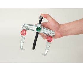 Extractor de rodamientos universal de 2 patas con regulación rápida