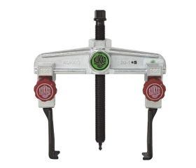 Extractor de rodamientos universal de 2 patas para espacios angostos con regulación rápida (90x100 mm)