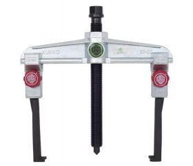 Extractor de rodamientos universal de 2 patas para espacios angostos con regulación rápida (200x150 mm)