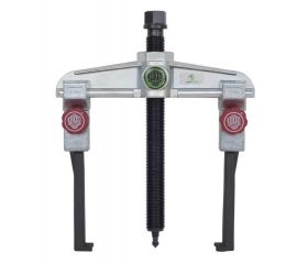 Extractor de rodamientos universal de 2 patas para espacios angostos con regulación rápida (160x150 mm)