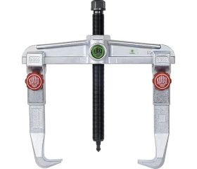 Extractor de rodamientos universal de 2 patas con regulación rápida (250x200 mm)