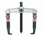 Extractor de rodamientos universal de 2 patas para espacios angostos con regulación rápida (250x200 mm)
