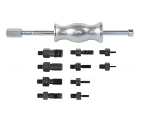 Extractor de rodamientos con martillo deslizante para extraer piezas con rosca hembra (M3-M18)