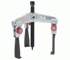 Extractor de rodamientos universal de 3 patas espacios angostos con regulación rápida (160x150 mm)
