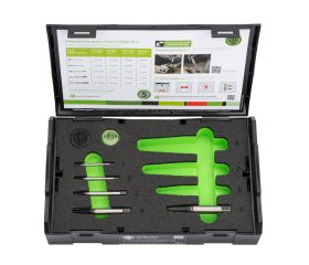 Extractor de espárragos con rosca fina