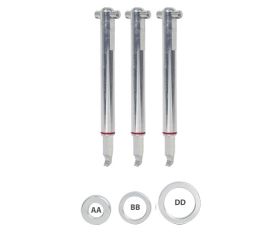 Juego de 3 ganchos de extracción PULLPO 011