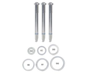 Juego de 3 ganchos de extracción PULLPO 012