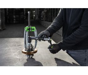 Prensa hidráulica auxiliar para extractores de rodamientos