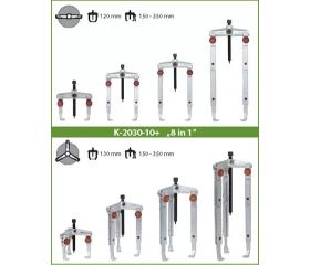 Juego de extractor de rodamientos universales 2 y 3 patas con ajuste rápido