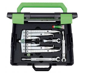 Juego de extractores de rodamientos universales de 2 y 3 patas estándar (120-130 x 100-350 mm)