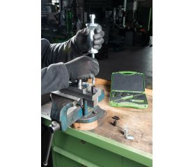 Juego con martillo deslizante para extraer piezas con rosca serie KS-22