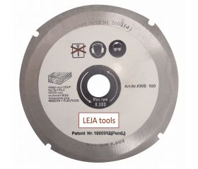 Disco tronzador fresador para amoladoras angulares (Ø 230 mm)