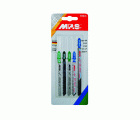 Juego de 5 sierras de calar madera y metal 3188-5