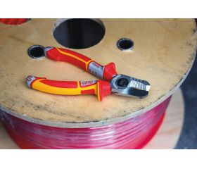 Cortador de cables eléctricos Al + Cu Serie 49 VDE de 160 mm