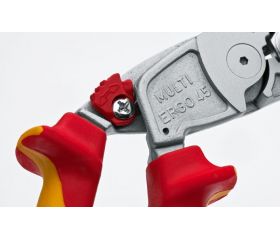 Alicate cabeza acodada para electricista ErgoMulti Serie 49 VDE
