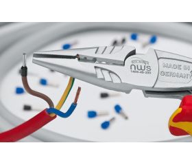 Alicate cabeza acodada para electricista ErgoMulti Serie 49 VDE