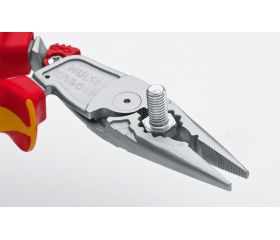 Alicate cabeza acodada para electricista ErgoMulti Serie 49 VDE