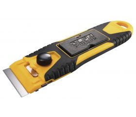Glass scraper with interchangeable stainless steel blade GSR-2