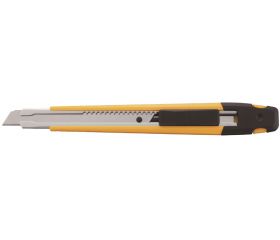 Cúter de bloqueo automático con clip para bolsillo y troceador de cuchillas A-1