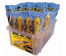 Cúters con bloqueo manual BN-L en bolsa de plástico