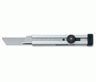 Cúter de bloqueo manual con mango de aluminio y 2 cuchillas CS-2