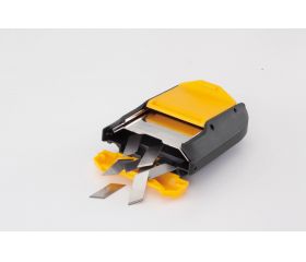 Contenedor para cuchillas usadas para cinturón o bolsa portaherramientas DC-5