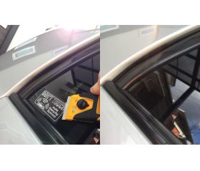 Rascador de vidrio con cuchilla intercambiable de acero inoxidable GSR-2