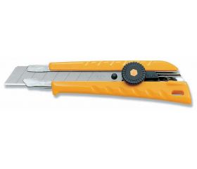 Cúter L-1 con bloqueo manual y mango ergonómico