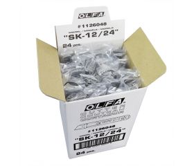 Cutter de seguridad de acero inoxidable para industria alimentaria SK-12 en bolsa de plástico