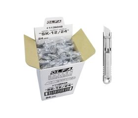 Cutter de seguridad de acero inoxidable para industria alimentaria SK-12 en bolsa de plástico