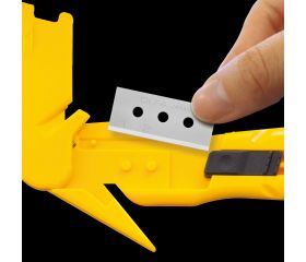 Cuchilla rectangular de 17,8x40 mm utilizable en 4 posiciones