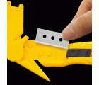 Cúter de seguridad pico de pato con cuchilla oculta SK-10