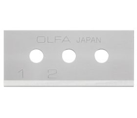Cuchilla rectangular de 17,8x40 mm utilizable en 4 posiciones