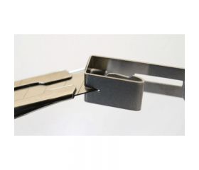 Cúter de bloqueo automático con mango de acero inoxidable SVR-1