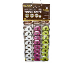 Display de 24 mini cúters magnéticos TK-3M